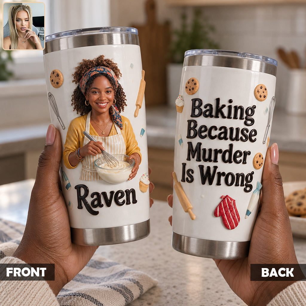 Love Baking - Personalized Baking Tumbler