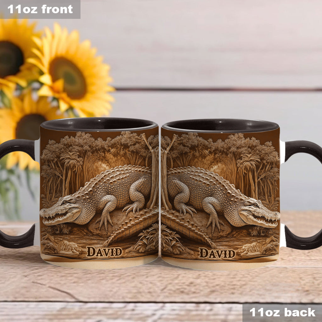 Later Gator - Personalized Hunting Accent Mug