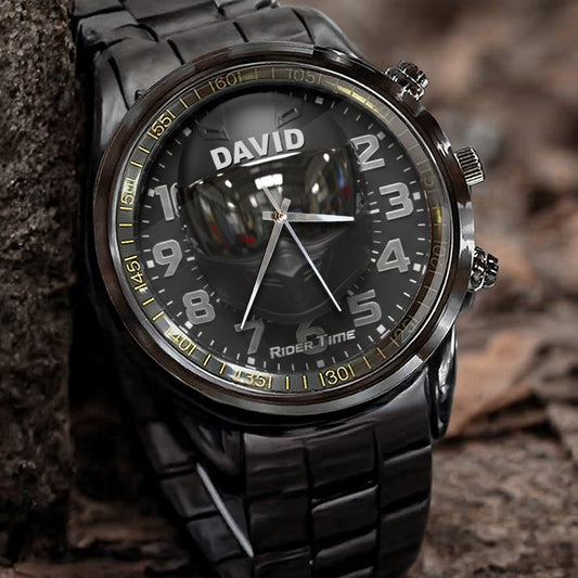 Rider Time - Montre-bracelet personnalisée pour motard