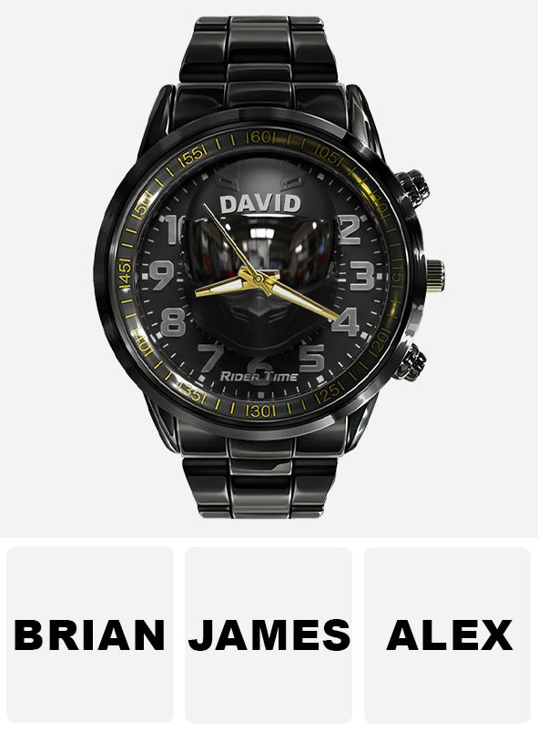 Rider Time - Personalized Biker Hand Watch