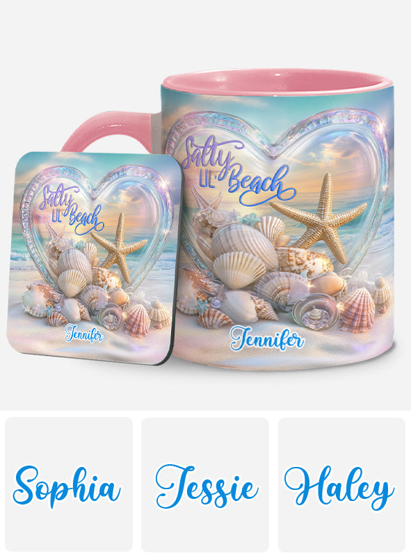 Salty Lil Beach - Personalized Sea Lover Accent Mug