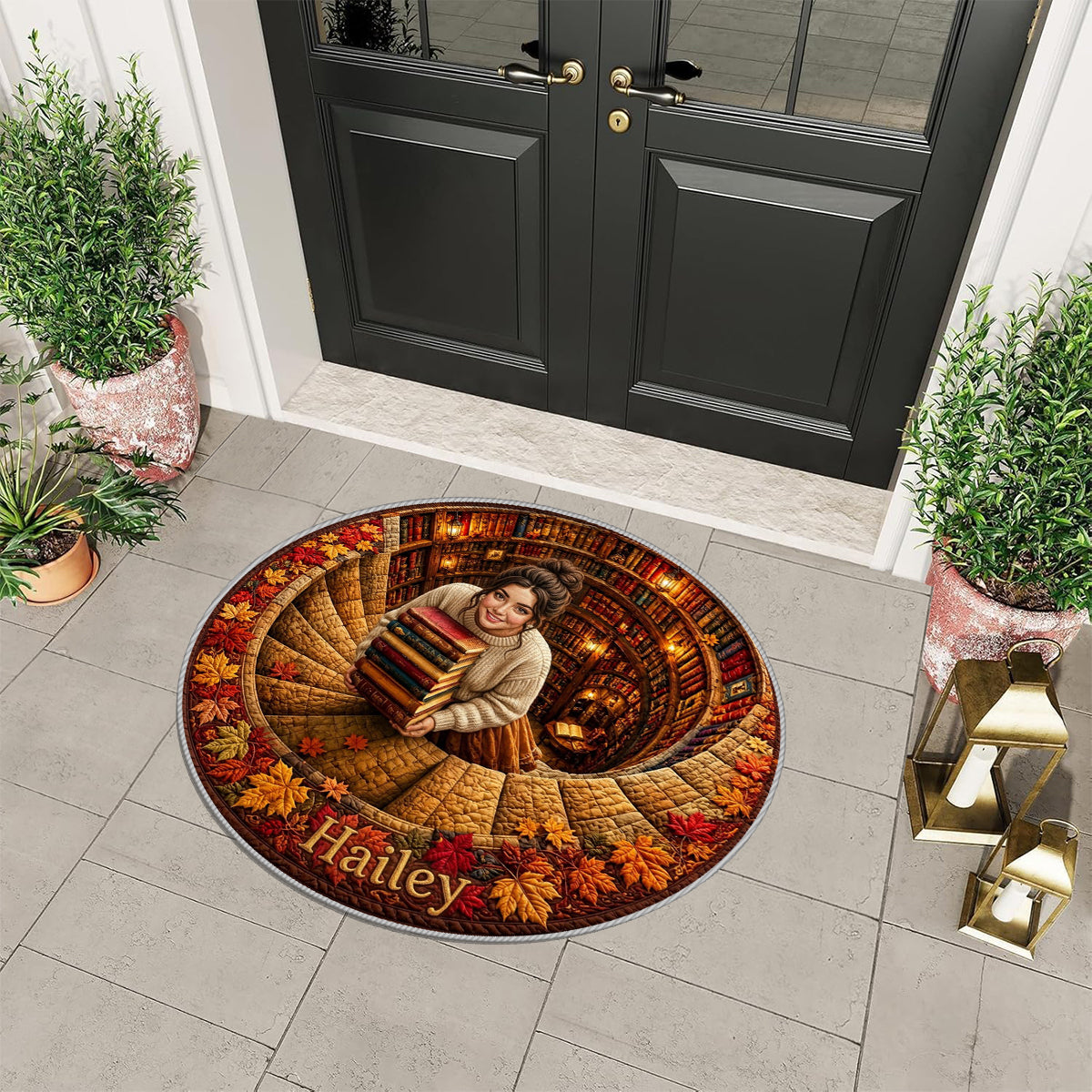 Love Reading - Personalized Book Non-Slip Tufted Rug