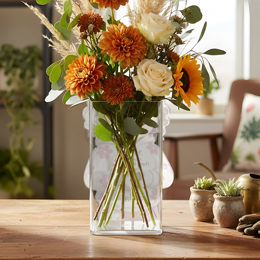 I Love You - Personalized Mother Acrylic Pot