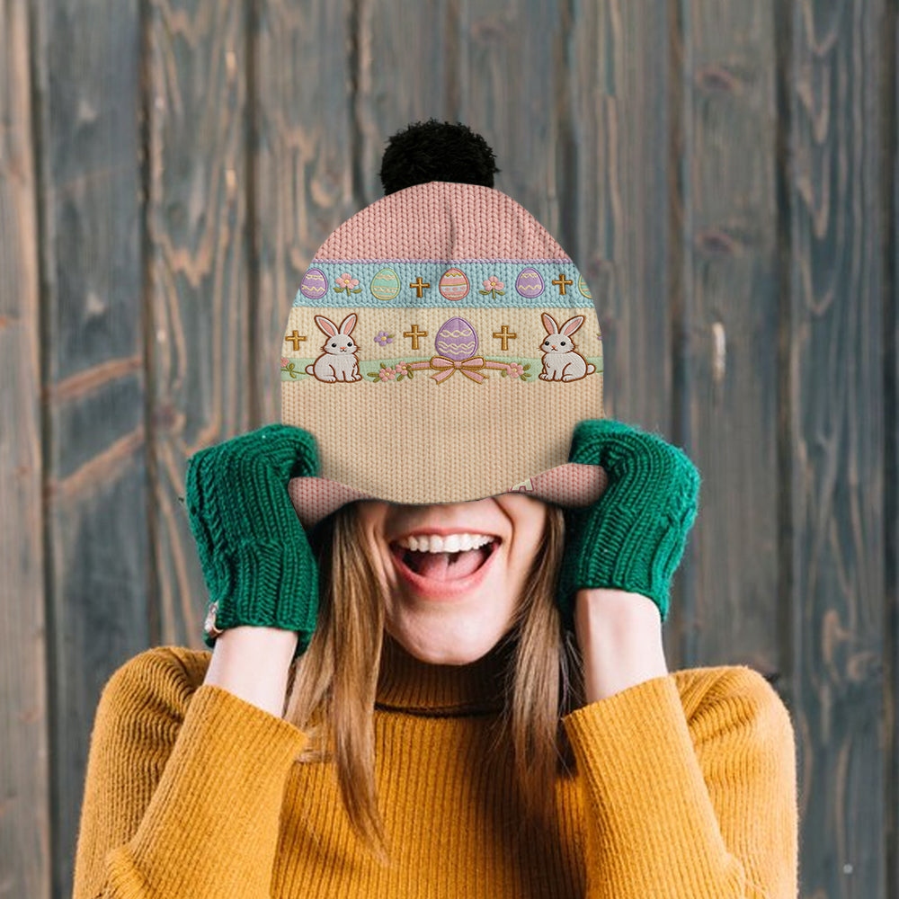 Joyeuses Pâques - Bonnet personnalisé pour enfant