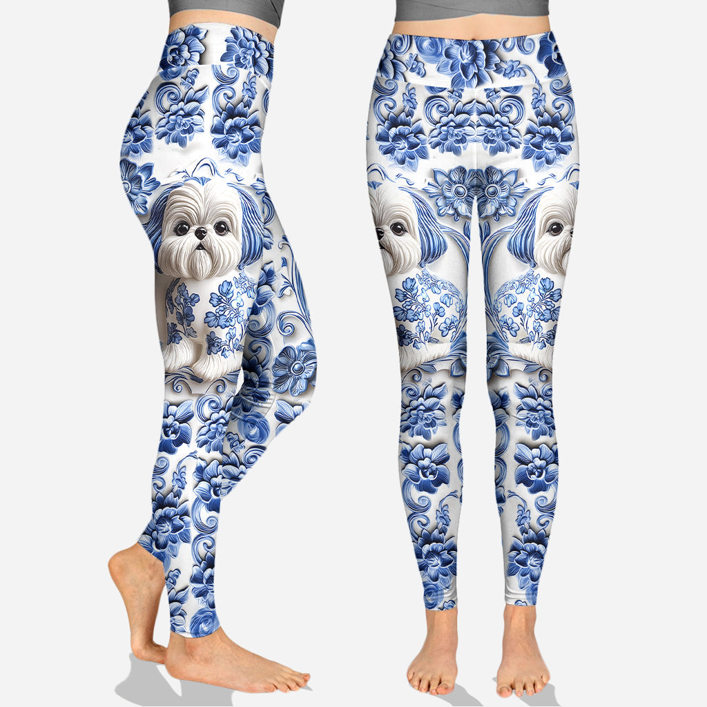 Cute Dog Shih Tzu - Personalized Dog Hoodie and Leggings