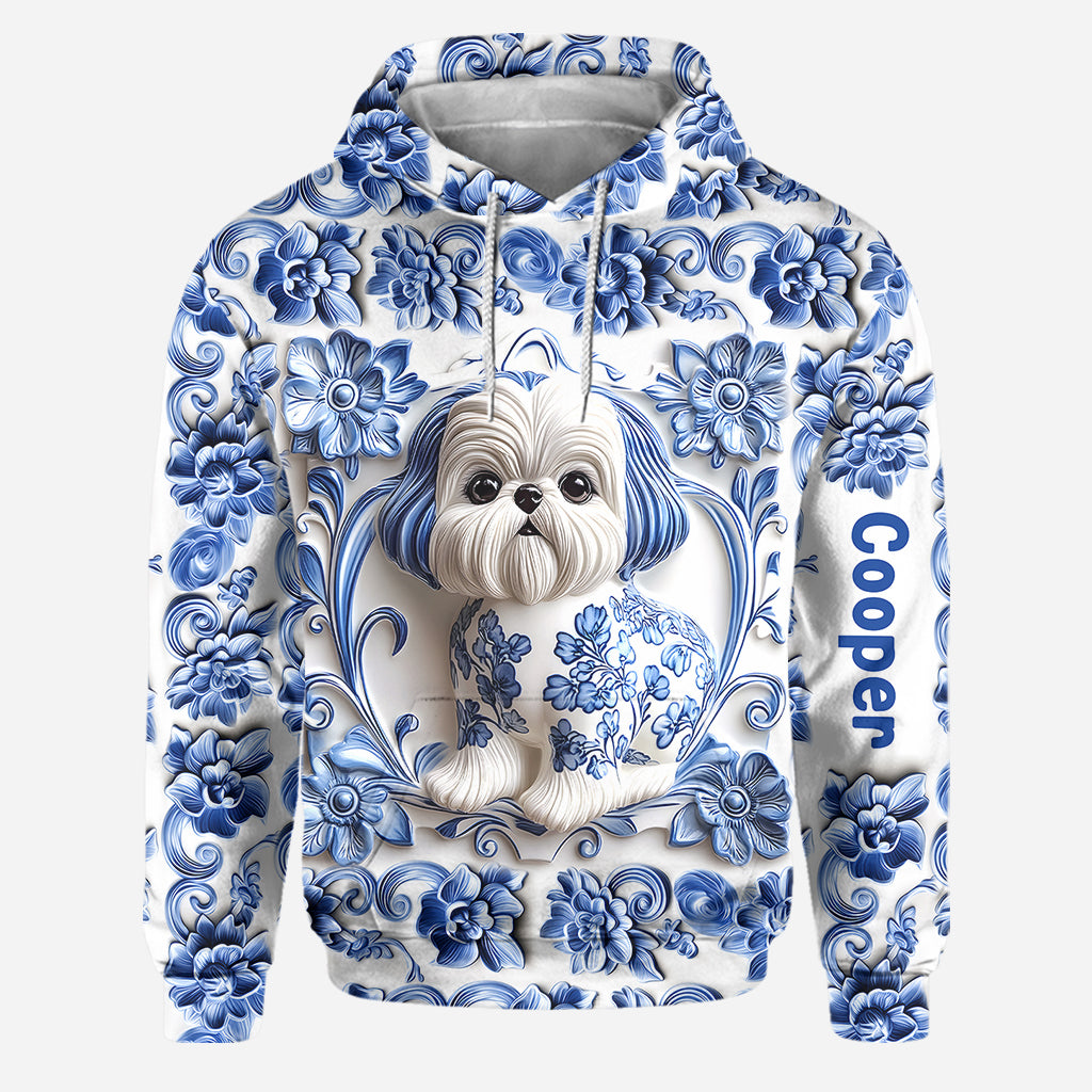 Cute Dog Shih Tzu - Personalized Dog Hoodie and Leggings