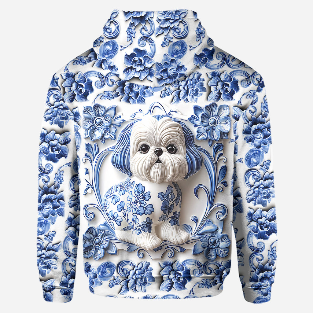 Cute Dog Shih Tzu - Personalized Dog Hoodie and Leggings