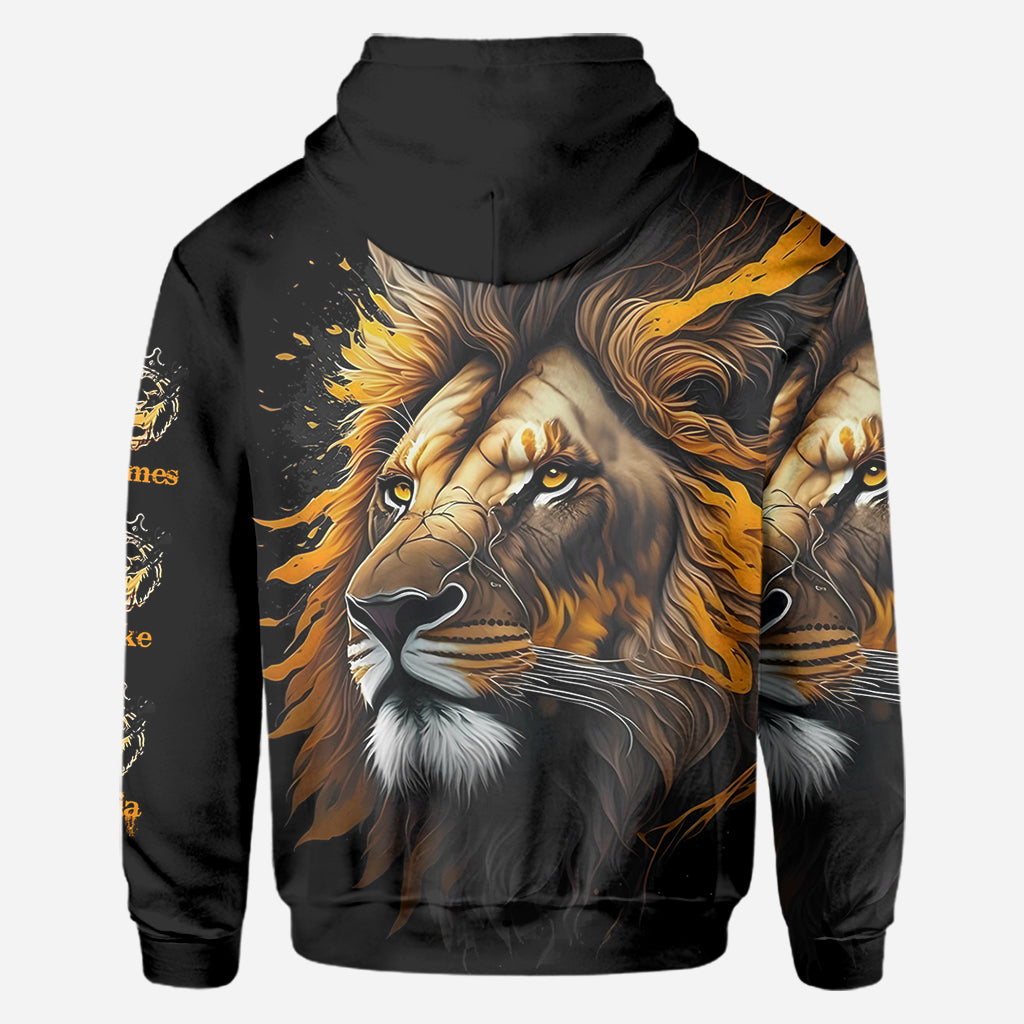 Papa Lion - Personalized Father All Over Shirt