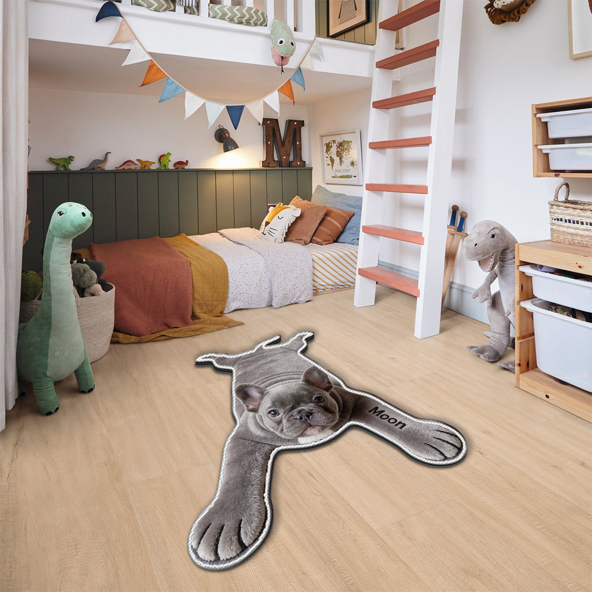 Any Pet Photo - Personalized Dog Non-Slip Tufted Rug