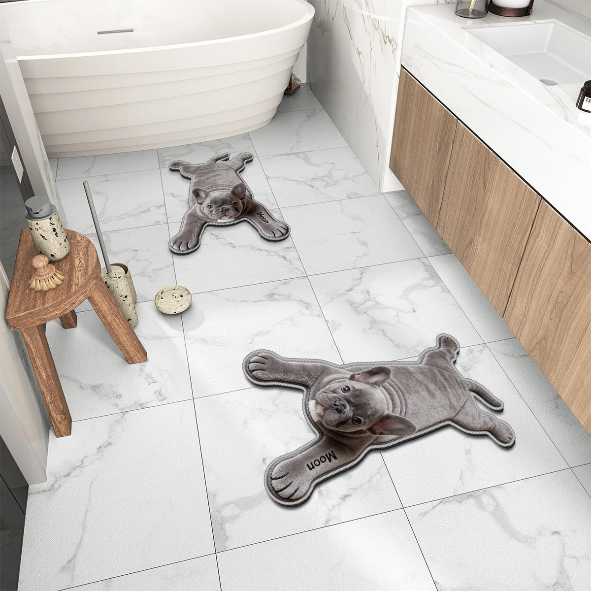 Any Pet Photo - Personalized Dog Non-Slip Tufted Rug