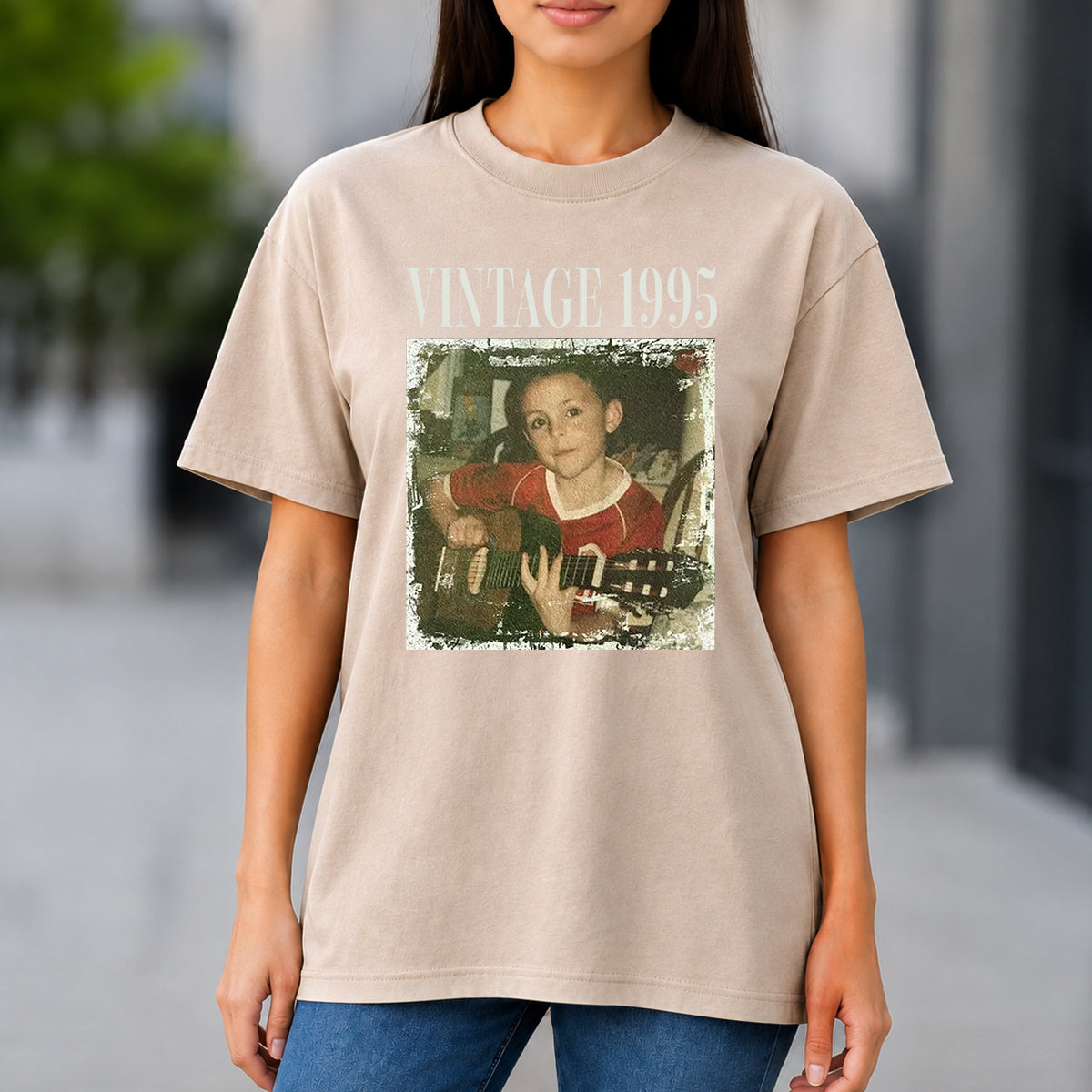Birthday Gift - Personalized Birthday Washed T-Shirt