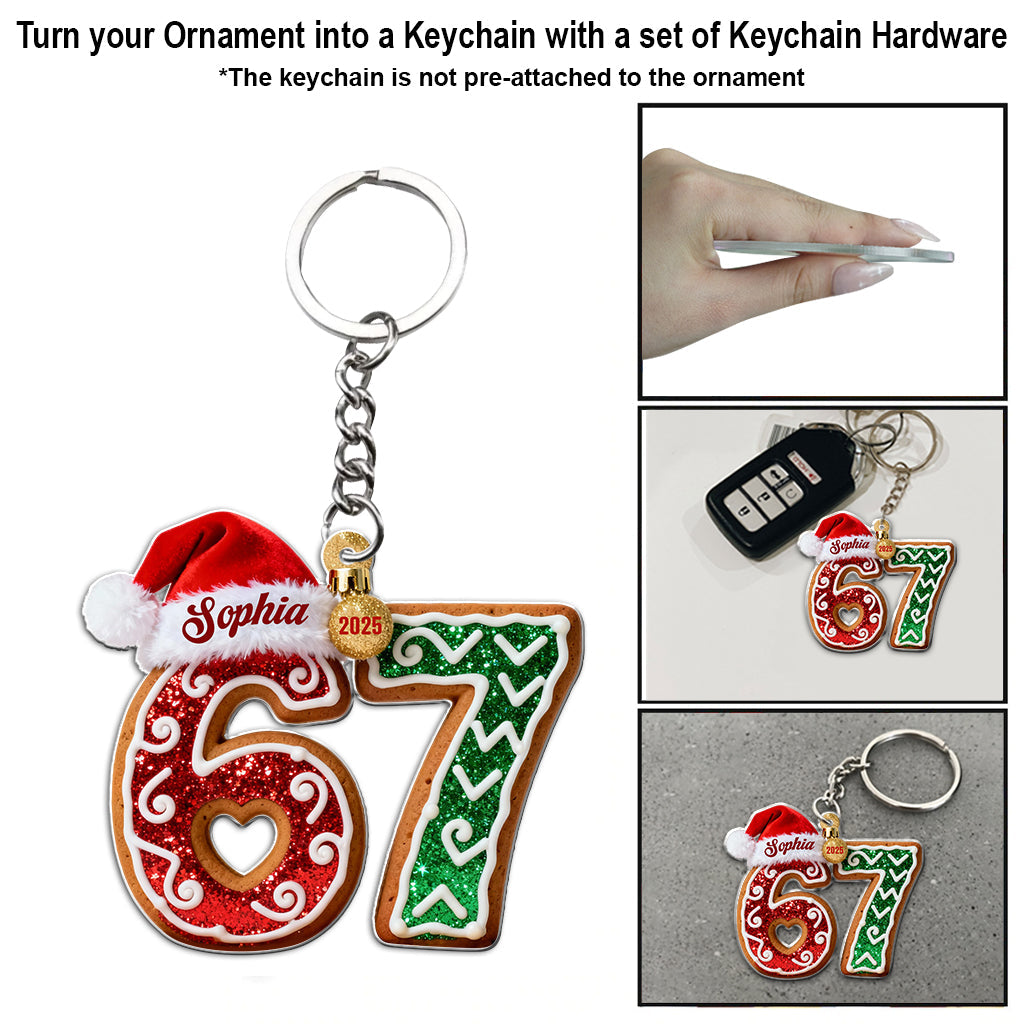 Six Seven - Ornement de Noël personnalisé