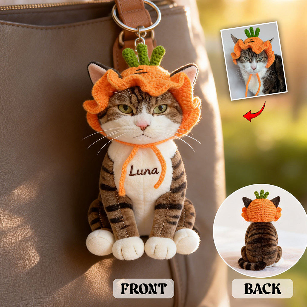 Toujours à Mes Côtés - Porte-Clés Peluche Personnalisé
