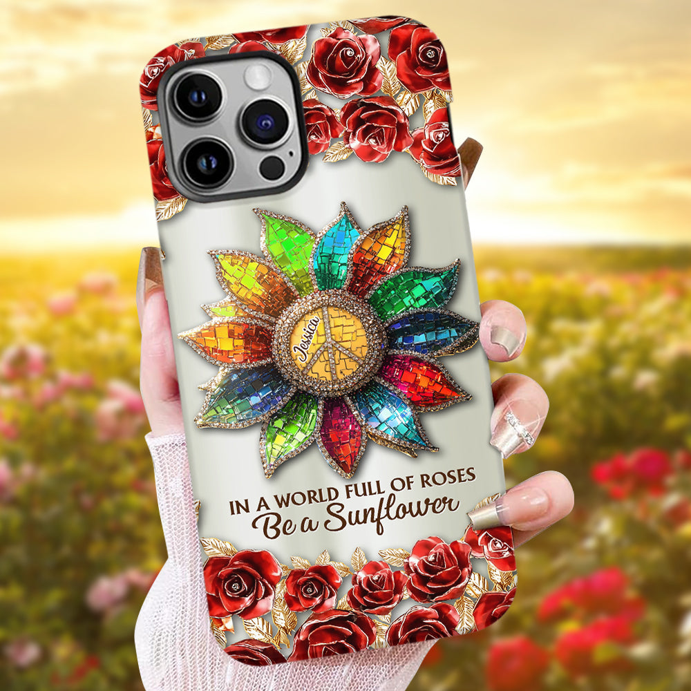 Coque de téléphone personnalisée Hippie Soul - Motif hippie intégral