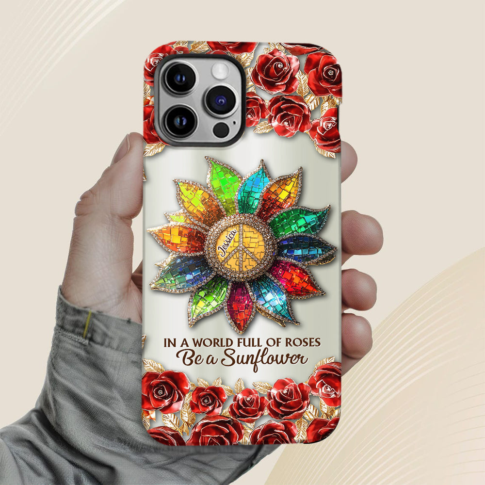 Coque de téléphone personnalisée Hippie Soul - Motif hippie intégral