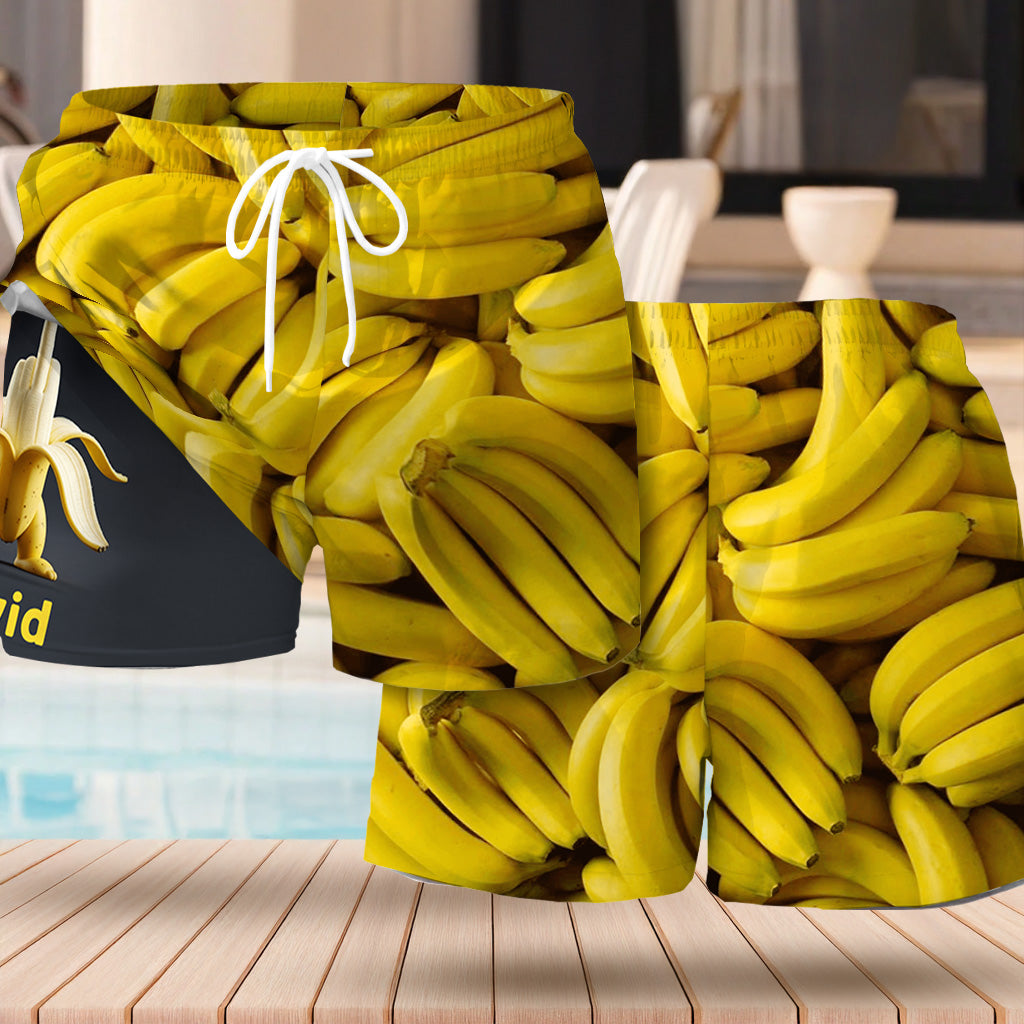 Amoureux de la mer - Maillot de bain homme personnalisé avec doublure