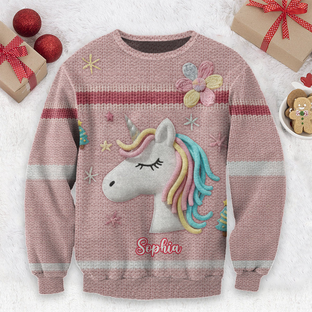 Pull parfait pour enfants - Pull moche personnalisé pour enfants