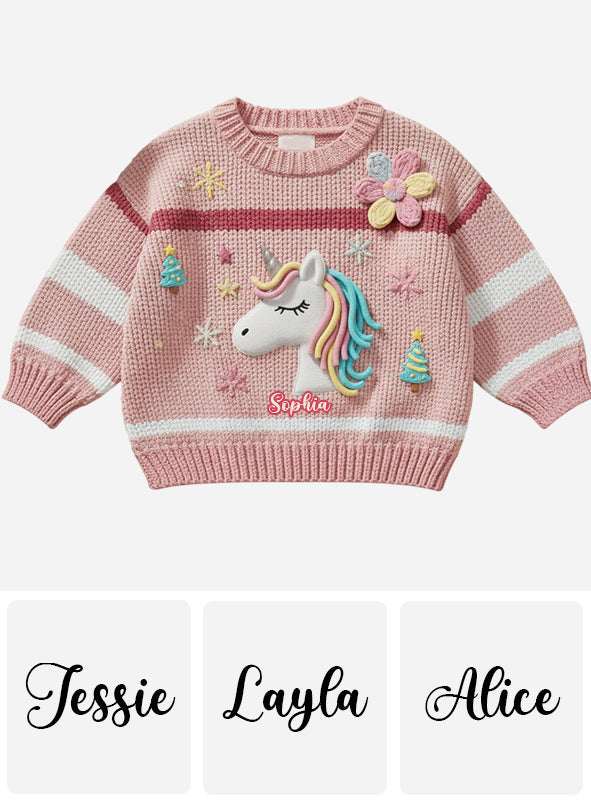 Pull parfait pour enfants - Pull moche personnalisé pour enfants