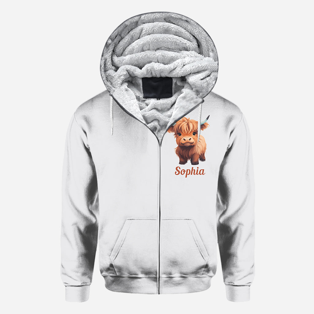 Dieu dit que je suis - T-shirt personnalisé « Vache des Highlands »