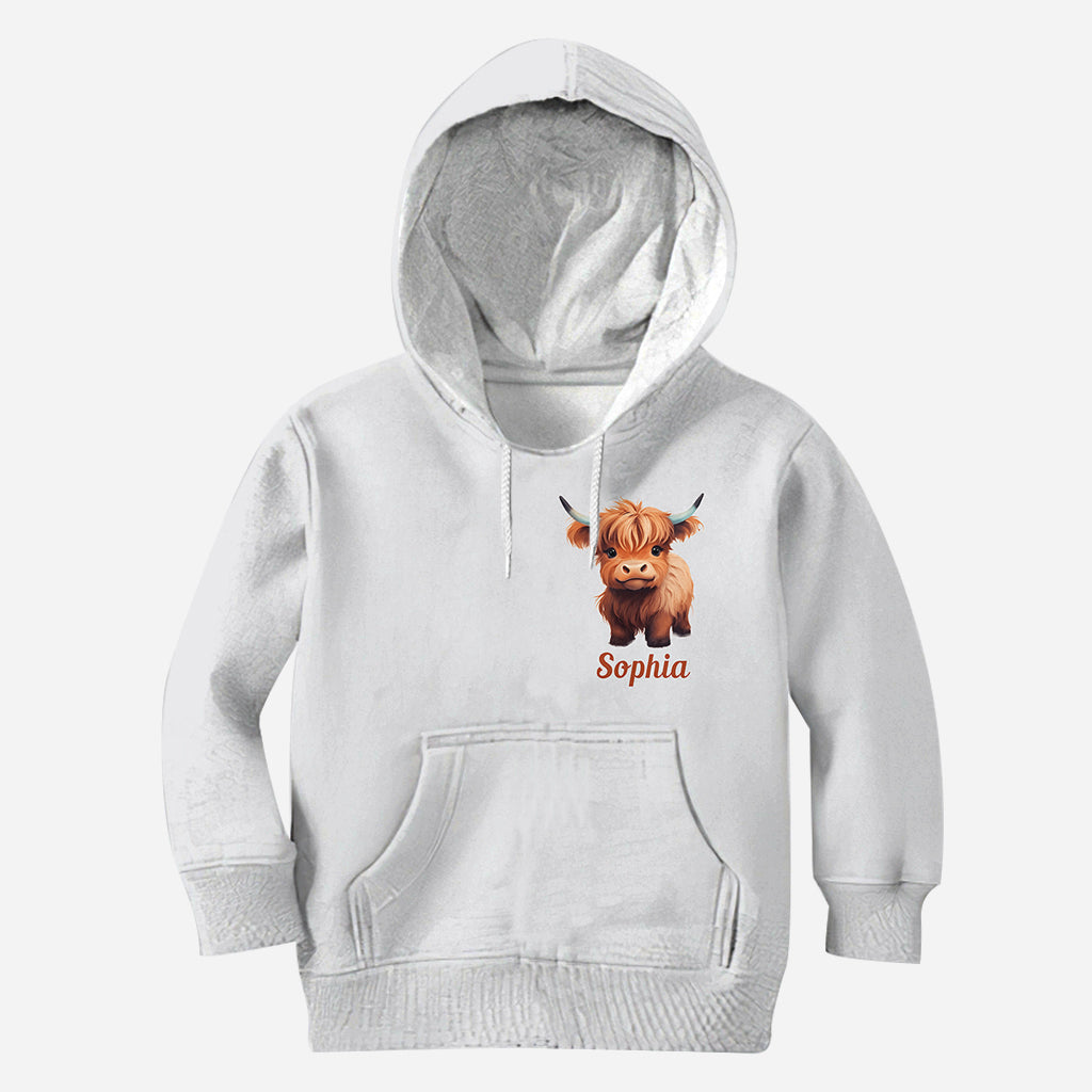 Dieu dit que je suis - T-shirt personnalisé « Vache des Highlands »