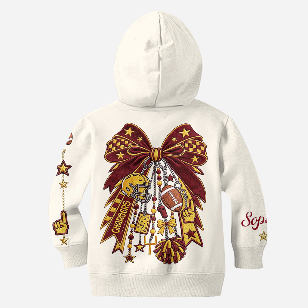 Love Football - Personalized Football Hoodie and Leggings