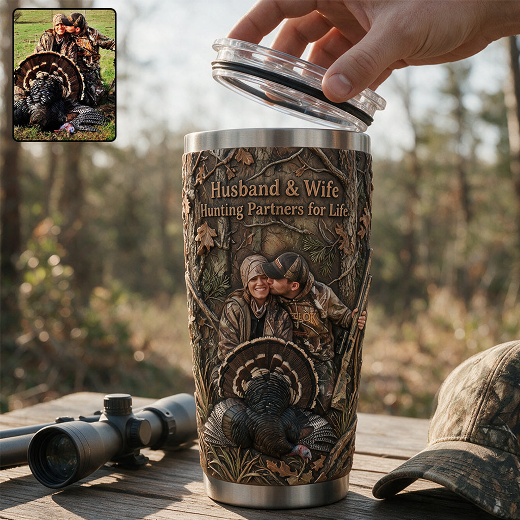 Né Pour Chasser - Tasse Personnalisée de Chasse