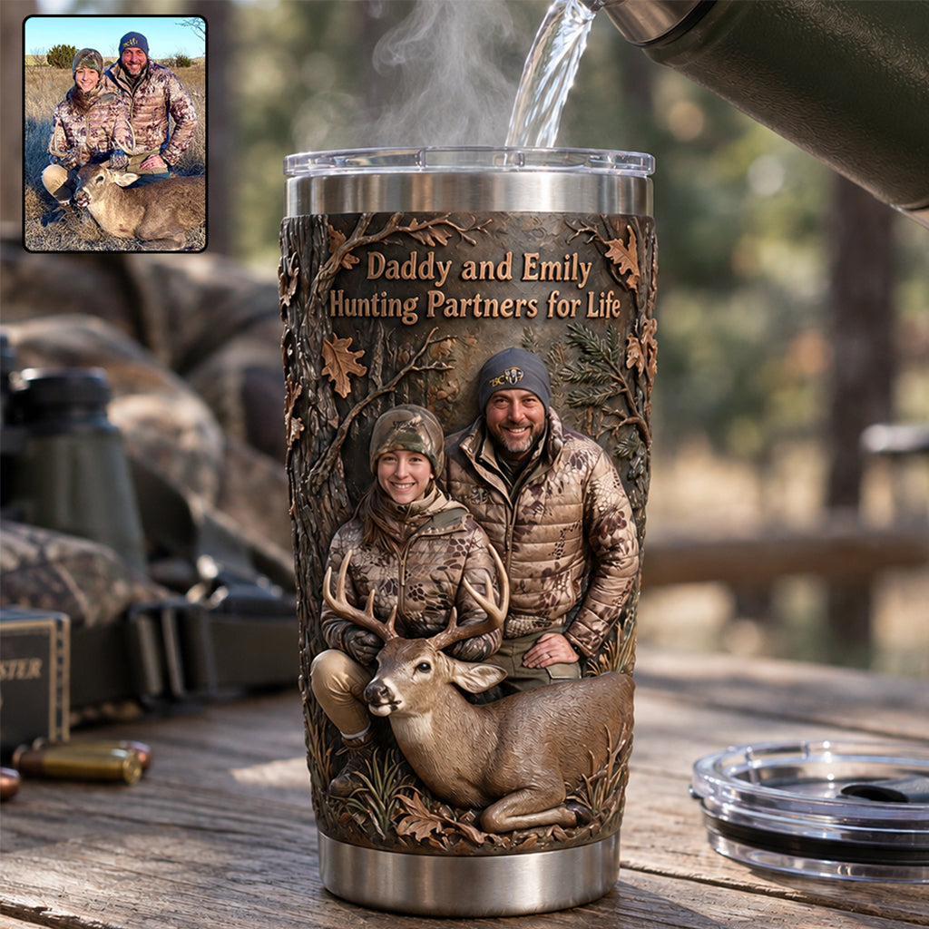 Né Pour Chasser - Tasse Personnalisée de Chasse