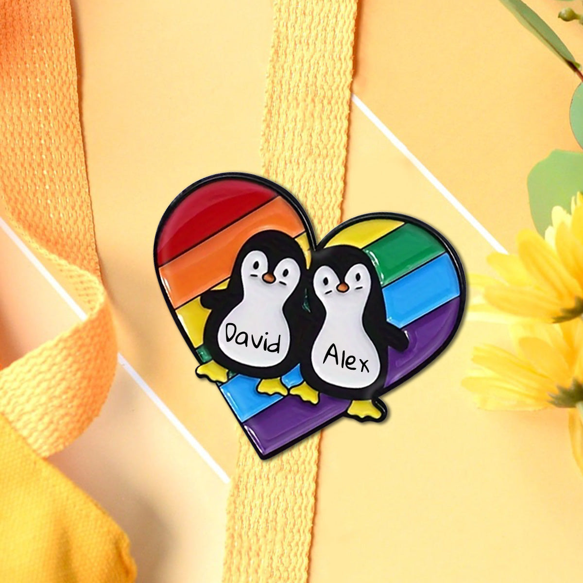 Love Is Love - Personalized LGBT Support Pin