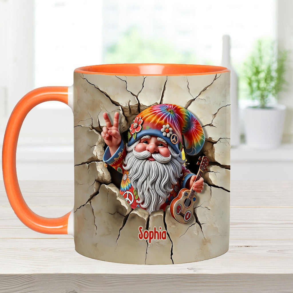 Free Your Mind - Personalized Hippie Accent Mug