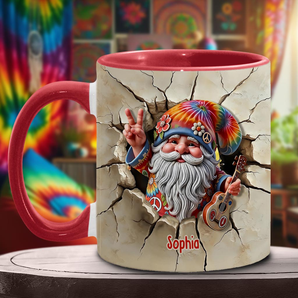 Free Your Mind - Personalized Hippie Accent Mug