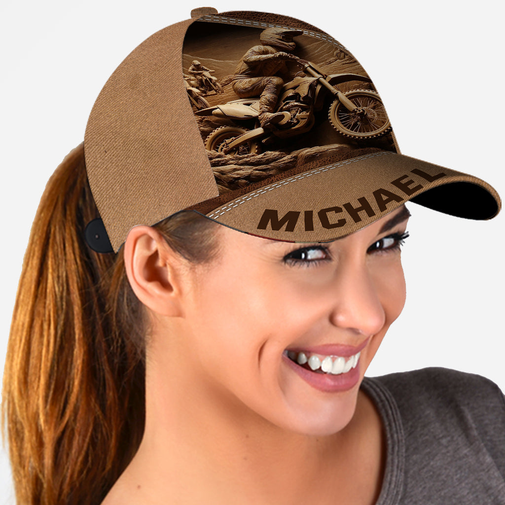Dirt Brains - Personalized Dirt Bike Classic Cap