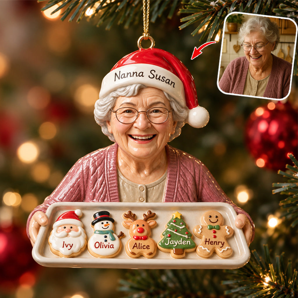 Cookie Tray - Personalized Baking Premium 3D Ornament