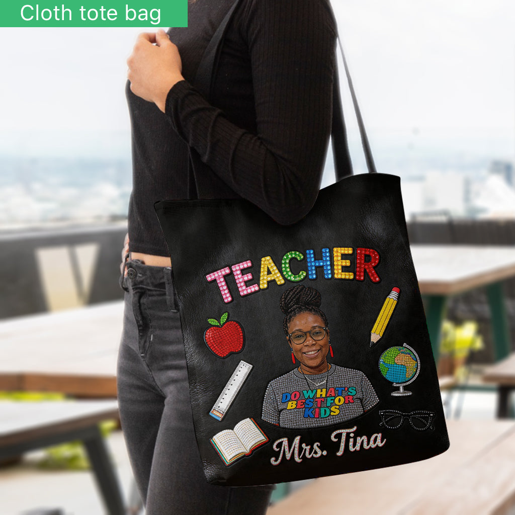 Sac fourre-tout personnalisé - Professeur personnalisé