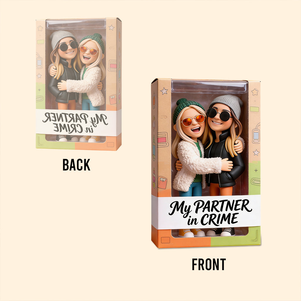 Amies pour toujours - Plaque acrylique personnalisée pour meilleure amie