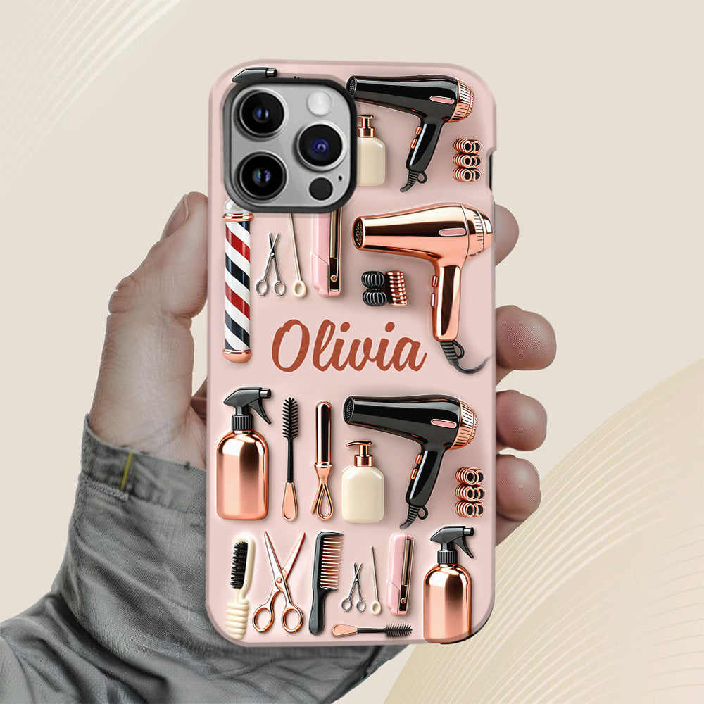 Coiffeur parfait - Coque de téléphone personnalisée avec impression intégrale Coiffeur