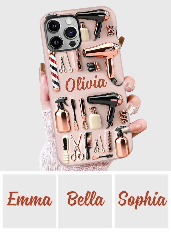 Coiffeur parfait - Coque de téléphone personnalisée avec impression intégrale Coiffeur
