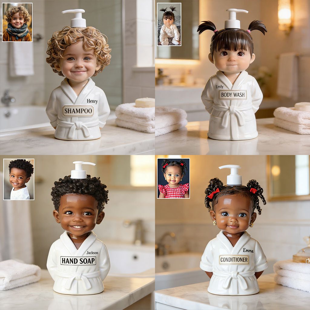 Distributeur de Savon Personnalisé - Bubble Bath Buddy