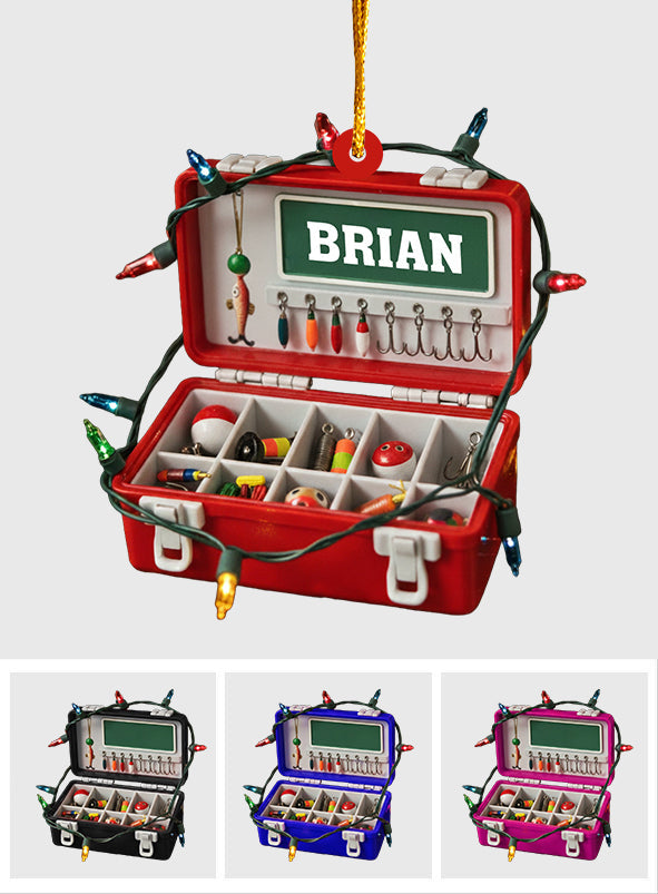 Joyeux Noël des poissons - Ornement de pêche personnalisé