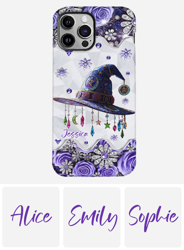 Magnifique chapeau de sorcière - Coque de téléphone personnalisée avec imprimé intégral de sorcière