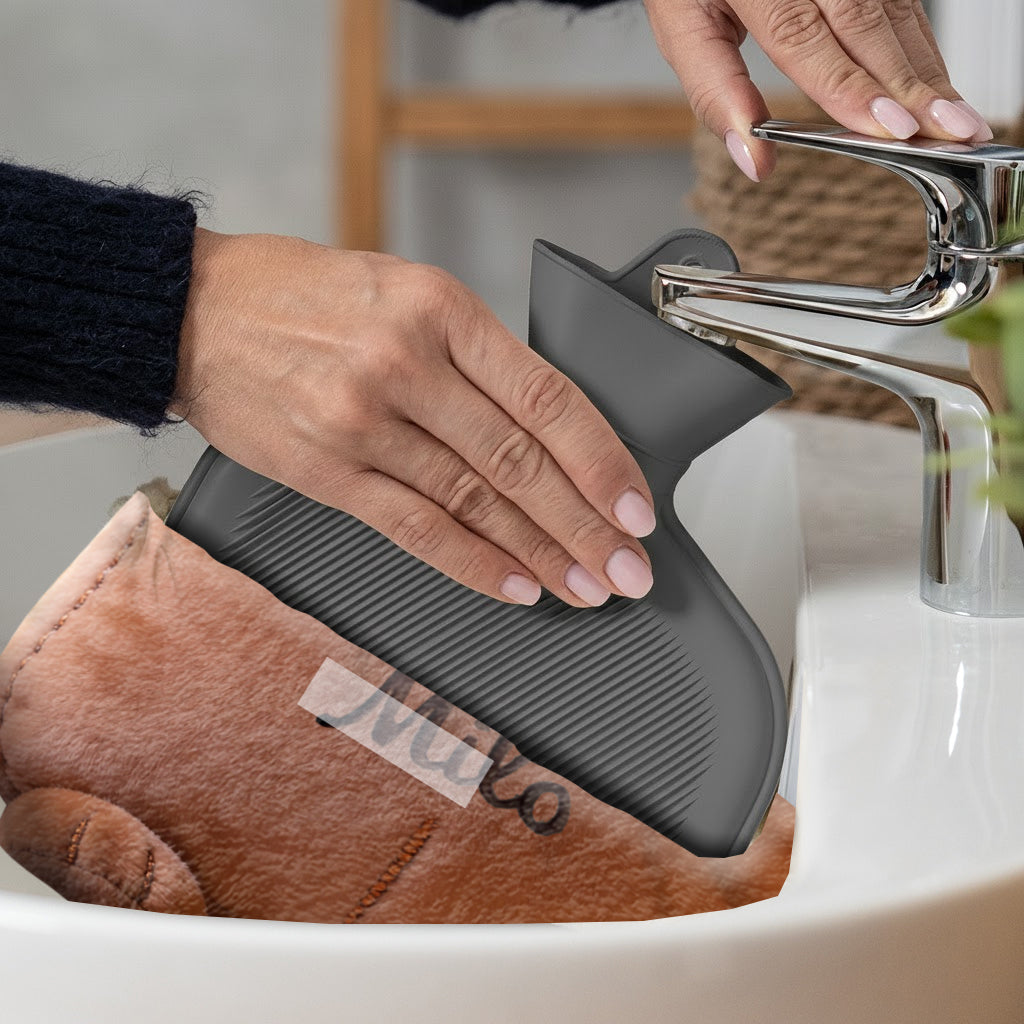 Gourde personnalisée pour chien Love Dog avec couvercle