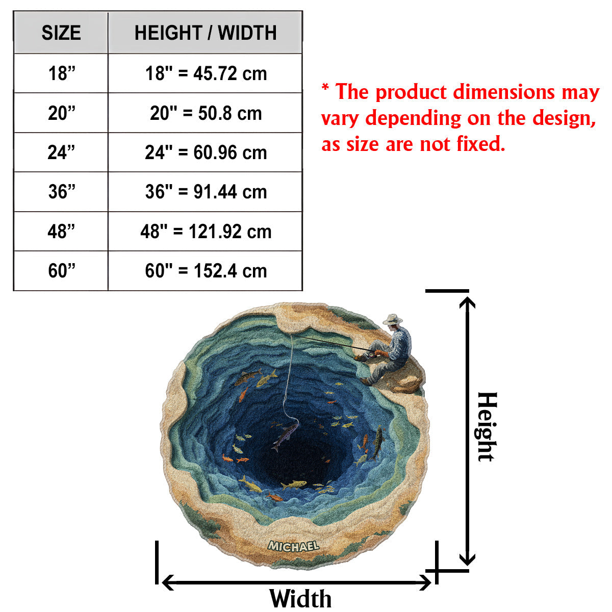 Cool Fishing - Personalized Fishing Non-Slip Tufted Rug