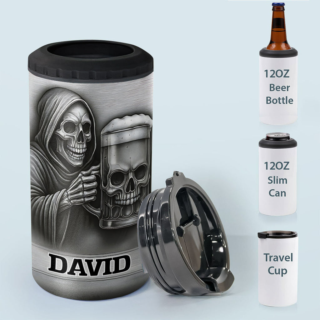 C'est l'heure de la bière ! Refroidisseur de canettes personnalisé