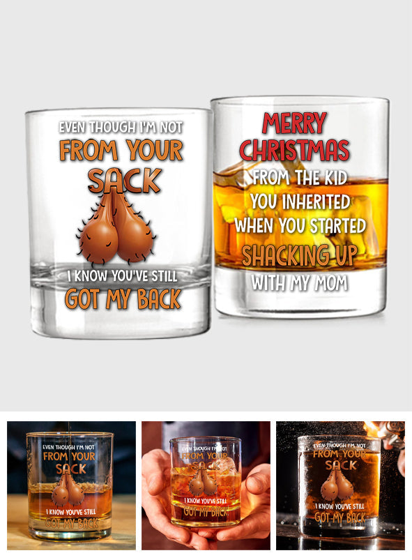 Je sais que tu me soutiens toujours - Verre à whisky familial