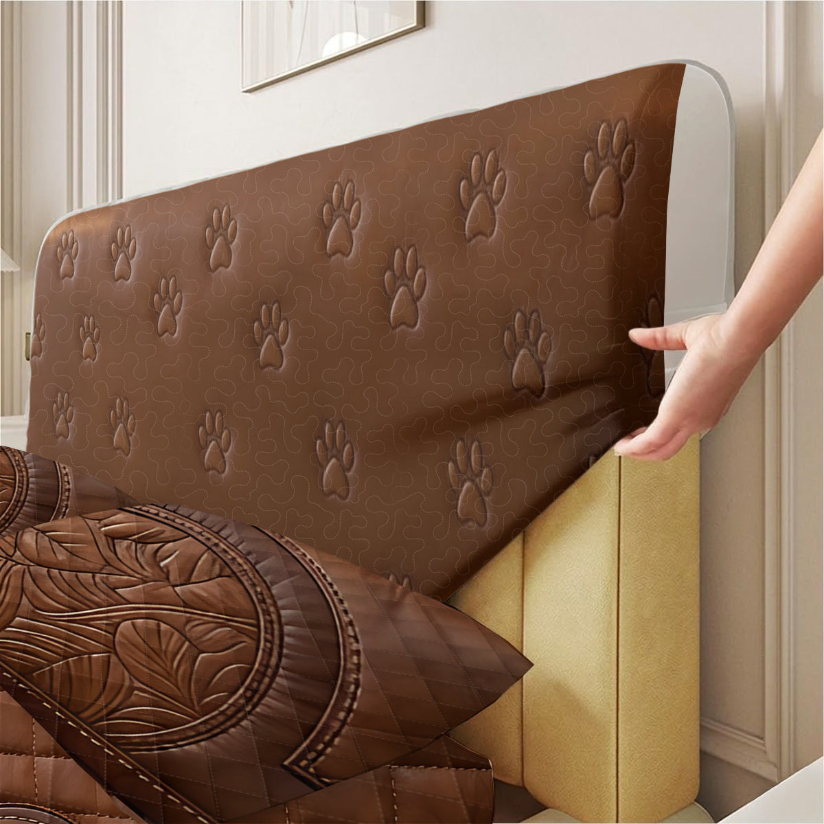 Pet Love - Personalized Dog 4-Piece Quilt Bedding Set