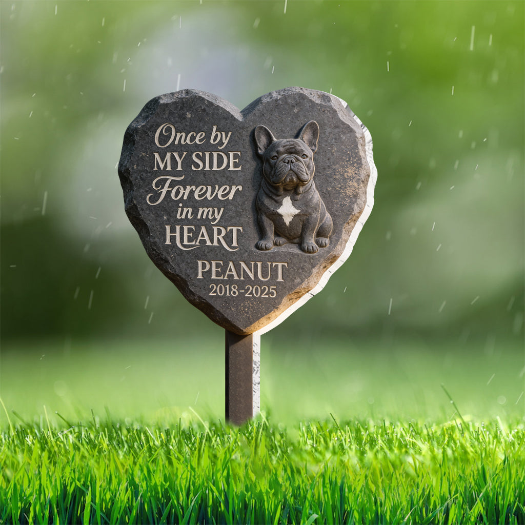 Hommage personnalisé pour animaux de compagnie (chiens et chats) - Plaque de jardin en acrylique.