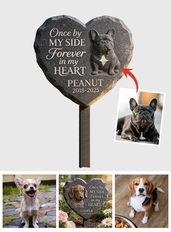 Hommage personnalisé pour animaux de compagnie (chiens et chats) - Plaque de jardin en acrylique.