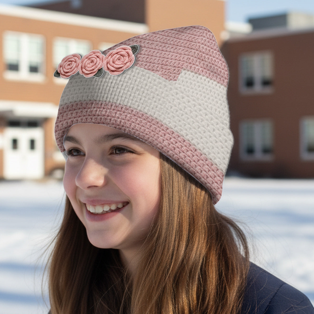 Amoureux de la pâtisserie - Bonnet de pâtisserie personnalisé avec écussons