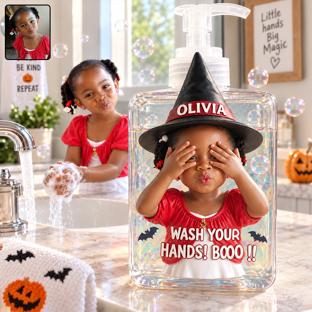 Wash Your Hands - Personalized Kid Pump Dispenser