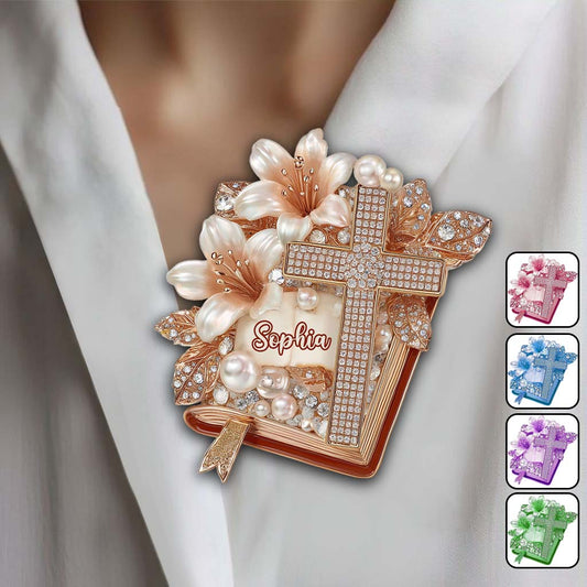 Believe - Personalized Christian Pin