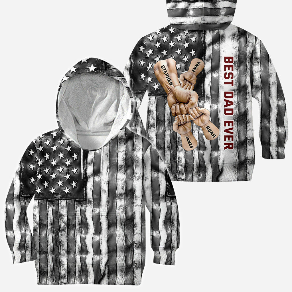 Best Dad Ever - Personalized Father All Over Shirt